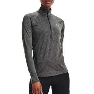 Under Armour Womens Activewear Heat Gear 1/2 Zip-Up Sweater Size M